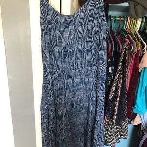 Blue Striped dress